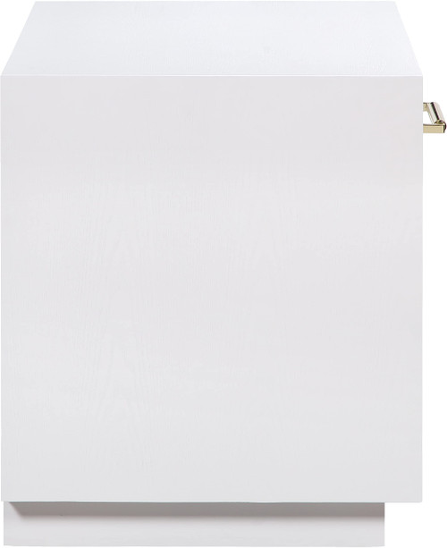 Nightstand, White Finish, 32" W x 18" D x 21" H