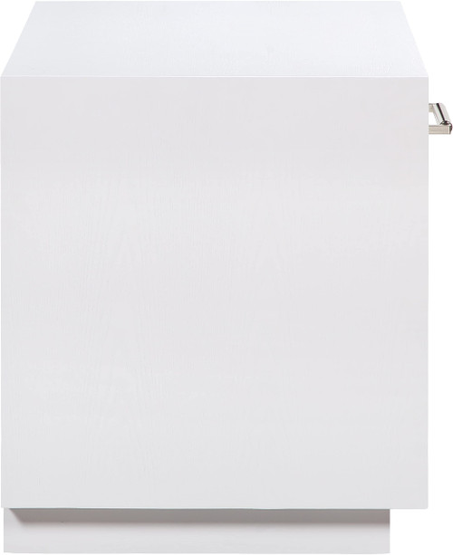 Nightstand, White Finish, 32" W x 18" D x 21" H