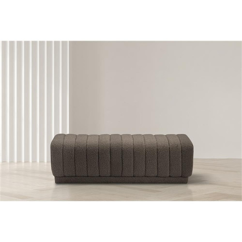 Heathrow Brown Ottoman/Bench