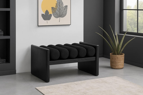 Waverly Black Bench