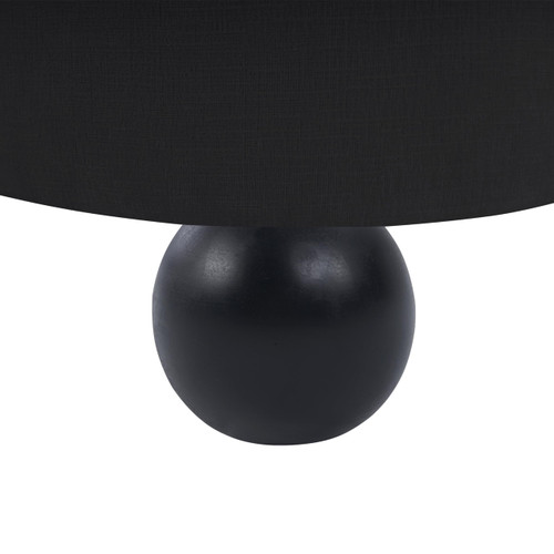 Sofa with Soft Black Chenille Fabric, Solid Wood Ball Legs, Solid Wood Inner Frame, 89" W x 39" D x 29" H, Black