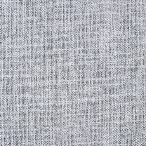 B1202Grey-T Nolita Collection Modern | Contemporary Twin Bed with Soft Light Grey Durable Linen Textured Fabric, Solid Wood Black Finish, 43" W x 83" D x 47.5" H, Grey, Twin