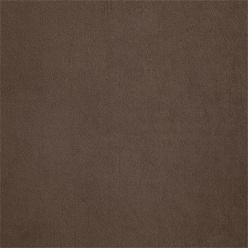 Upholstered Modular Sectional, Soft Brown Velvet, Down Feather Cushions, 158" W x 119" D x 34.5" H, Brown