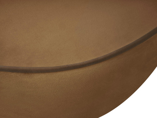 Saddle-C Swerve Collection Modern | Contemporary Chair with Ultra Luxe 460 GSM Upholstery Piping, Solid Wood Inner Frame, 49.5" W x 32" D x 30" H, Saddle
