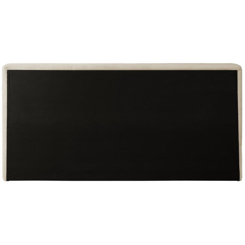 DaneBeige-K Dane Collection Modern | Contemporary King Bed with Soft Plush Beige Faux Shearling Teddy Fabric, 103" W x 100" D x 42" H, Beige, King