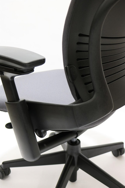 Steelcase, Leap Chair, V2, Gray Fabric,