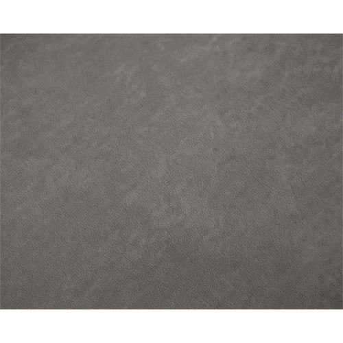 Grey-S78 Cozy Collection Contemporary Fiber Filled Comfort Overstuffed Velvet Upholstered Modular Sofa Seating for 2 Armless Grey