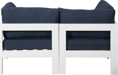 Navy-S60A Nizuc Collection Modern | Contemporary Outdoor Patio Modular Sofa