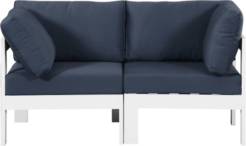 Navy-S60A Nizuc Collection Modern | Contemporary Outdoor Patio Modular Sofa