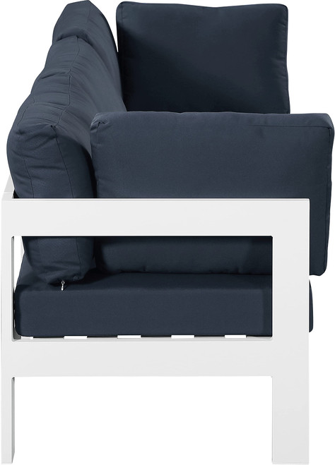 Navy-S90A Nizuc Collection Modern | Contemporary Outdoor Patio Modular Sofa