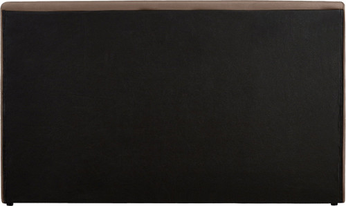 DorianBrown-K Dorian Collection Modern | Contemporary King Bed with Ultra Luxe Brown Velvet, 89" W x 95" D x 45" H, Brown, King