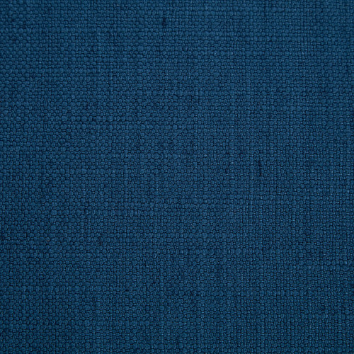 FelixNavy-F Felix Collection Modern | Contemporary Linen Textured Fabric Upholstered Bed with Curved Headboard and Espresso Wood Legs, 59.5" W x 81" D x 55.5" H, Navy, Full