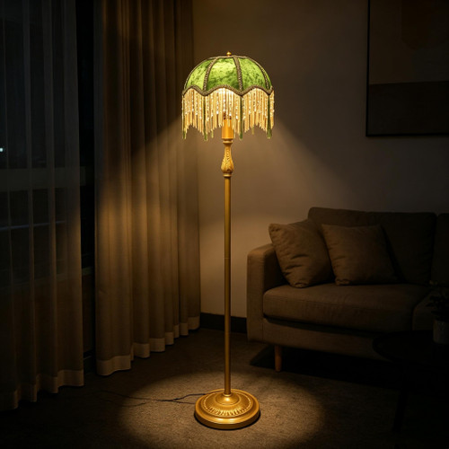 Floor Lamp with Adjustable Light Simple Upright Metal Base LED Night Lamp for Room 13" Wide, 62.2" High