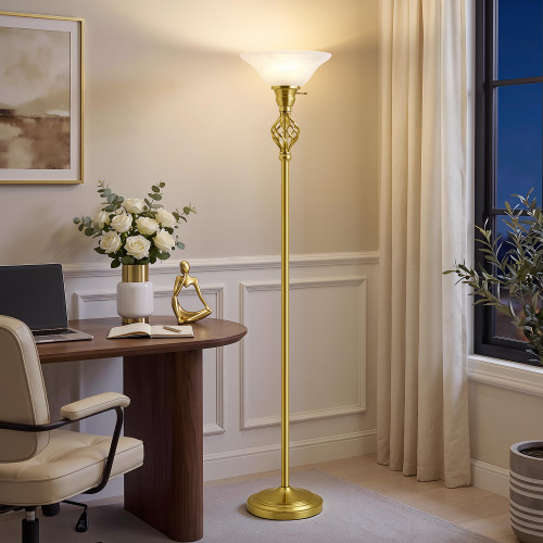 Floor Lamp for Living Room, LED Standing Reading Light