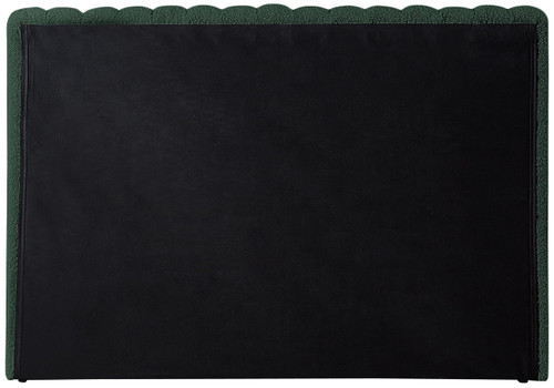 NashGreen-T Nash Collection Modern | Contemporary Boucle Fabric Upholstered Twin Bed with Rich Green Boucle Fabric and Deep Channel Tufting, 53" W x 86" D x 38" H, Green, Twin