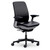 Steelcase Amia Chair Platinum Frame Black Leather Steelcase Amia Chair Platinum Frame Black Leather