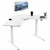 ModSavy Electric Height Adjustable L-Shaped 47 x 47 inch Standing Desk, White Corner Table Top, White Frame, Stand Up Workstation, DESK-E1L94W ModSavy Electric Height Adjustable L-Shaped 47 x 47 inch Standing Desk, White Corner Table Top, White Frame, Stand Up Workstation, DESK-E1L94W