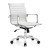 Ribbed Conference Office Chair Mid Back White by ModSavy Ribbed Conference Office Chair Mid Back White by ModSavy