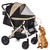 XL Extra-Long Premium Heavy Duty Dog/Cat/Pet Stroller Travel Carriage for Small, Medium, Large Pets (Taupe 2nd-Gen) XL Extra-Long Premium Heavy Duty Dog/Cat/Pet Stroller Travel Carriage for Small, Medium, Large Pets (Taupe 2nd-Gen)