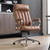 Executive Office Chair, Modern Leather Chair with Headrest & Lumbar Support, High Back Ergonomic Chair with Padded Armrests & Seat, Height Adjustable Swivel Rolling Chair for Home Office.. Executive Office Chair, Modern Leather Chair with Headrest & Lumbar Support, High Back Ergonomic Chair with Padded Armrests & Seat, Height Adjustable Swivel Rolling Chair for Home Office..