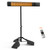 1500W Infrared Electric Patio Heater with Tripod Stand, IP65 Rated, 4 Heat Levels & 24H Timer with Remote, For Covered Outdoor/Indoor & Spot Heating