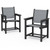 Textilene Outdoor Dining Chair Set of 2, HDPE Frame with Textile Chair Seat, Holds up to 300 LBS, All Weather Chairs for Lawn, Garden, Yard and Poolside, Black Textilene Outdoor Dining Chair Set of 2, HDPE Frame with Textile Chair Seat, Holds up to 300 LBS, All Weather Chairs for Lawn, Garden, Yard and Poolside, Black