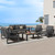Aluminum Outdoor Patio Furniture Set 5 Piece, Oversized Patio Conversation Sets Widened Armrest & Ultra-Thick Cushions, Deep Seating Modern Sectional Furniture for Backyard, Porch, Graphite Aluminum Outdoor Patio Furniture Set 5 Piece, Oversized Patio Conversation Sets Widened Armrest & Ultra-Thick Cushions, Deep Seating Modern Sectional Furniture for Backyard, Porch, Graphite