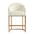 26" Modern Counter Height Bar Stools,Barstools with Arms,Kitchen Island Chairs,Fabric Upholstered Barrel Bar Stools with Backs,Metal Gold Frames,Off White Linen 26" Modern Counter Height Bar Stools,Barstools with Arms,Kitchen Island Chairs,Fabric Upholstered Barrel Bar Stools with Backs,Metal Gold Frames,Off White Linen