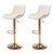 Velvet Bar Stools Set of 2 - Swivel Counter Height Barstools with Back & Adjustable Height, Modern Gold Kitchen Island Stools for Bar, Armless Pub Stools, Soft Beige Upholstered Seating Velvet Bar Stools Set of 2 - Swivel Counter Height Barstools with Back & Adjustable Height, Modern Gold Kitchen Island Stools for Bar, Armless Pub Stools, Soft Beige Upholstered Seating
