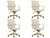Harris Soft Pad Office Chair–Faux Leather Executive Chair with Gold Steel Base, Adjustable Height, Tilt Lock, Swivel, and Casters – Modern Ergonomic Desk Chair Harris Soft Pad Office Chair–Faux Leather Executive Chair with Gold Steel Base, Adjustable Height, Tilt Lock, Swivel, and Casters – Modern Ergonomic Desk Chair