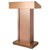 Heavy Duty Podium Stainless Steel Lecterns Stylish Modern Pulpits Well Designed Podium Stand Edge Guard Podium Widely Used.