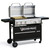 Propane Gas and Charcoal Grill Combo,Grill and Griddle Combo Dual Fuel BBQ Grill with Dual Lids for Outdoor Barbecue, Black Propane Gas and Charcoal Grill Combo,Grill and Griddle Combo Dual Fuel BBQ Grill with Dual Lids for Outdoor Barbecue, Black