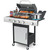 3-Burner Propane Gas BBQ Grill with Side Burner - 37330 BTU Output Stainless Steel Grill with Enameled Cast Iron Cooking Grid Side Table for Outdoor Backyard Patio Barbecue 3-Burner Propane Gas BBQ Grill with Side Burner - 37330 BTU Output Stainless Steel Grill with Enameled Cast Iron Cooking Grid Side Table for Outdoor Backyard Patio Barbecue