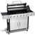 6-Burner Propane Gas BBQ Grill with Side Burner - 65250 BTU Total Output Stainless Steel Grills with Enameled Cast Iron Grill for Outdoor Backyard Barbecue, 620 SQ. IN. Cooking Area 6-Burner Propane Gas BBQ Grill with Side Burner - 65250 BTU Total Output Stainless Steel Grills with Enameled Cast Iron Grill for Outdoor Backyard Barbecue, 620 SQ. IN. Cooking Area