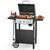 2-Burner Propane Gas BBQ Grill, 20,000 BTU Stainless Steel Grill with Side Shelves and Wheels, Portable Outdoor Grill for Patio, Backyard, Garden, or Camping Cooking 2-Burner Propane Gas BBQ Grill, 20,000 BTU Stainless Steel Grill with Side Shelves and Wheels, Portable Outdoor Grill for Patio, Backyard, Garden, or Camping Cooking