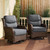 Luxury Patio Furniture Set with 6-inch Thick Cushion, Outdoor High Back Swivel Rocker Patio Chairs, 2PCS Wicker Conversation Set for Deck Yard and Poolside, Dark Grey (V2) Luxury Patio Furniture Set with 6-inch Thick Cushion, Outdoor High Back Swivel Rocker Patio Chairs, 2PCS Wicker Conversation Set for Deck Yard and Poolside, Dark Grey (V2)