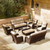 Luxury Patio Furniture Set with 6-inch Thick Cushion, Outdoor Couch and High Back Swivel Rocker Patio Chairs, 11PCS Wicker Conversation Set for Deck Yard and Poolside, Beige (V2) Luxury Patio Furniture Set with 6-inch Thick Cushion, Outdoor Couch and High Back Swivel Rocker Patio Chairs, 11PCS Wicker Conversation Set for Deck Yard and Poolside, Beige (V2)