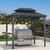 6' X 8' Hardtop Grill Gazebo for Patio Permanent Aluminum Barbeque Shelter Canopy with Ceiling Hook and Shelves Double Tiered Grey Outdoor BBQ Gazebo 6' X 8' Hardtop Grill Gazebo for Patio Permanent Aluminum Barbeque Shelter Canopy with Ceiling Hook and Shelves Double Tiered Grey Outdoor BBQ Gazebo
