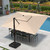 9' X 12' Cantilever Patio Umbrella Outdoor Heavy Duty Double Top Windproof Rectangle Offset Umbrellas with 360-degree Rotation for Pool Deck Backyard, Beige 9' X 12' Cantilever Patio Umbrella Outdoor Heavy Duty Double Top Windproof Rectangle Offset Umbrellas with 360-degree Rotation for Pool Deck Backyard, Beige
