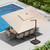 10 X 13 FT Cantilever Patio Umbrella with Base Included Outdoor Heavy Duty Double Top Windproof Rectangle Offset Umbrellas with 360-degree Rotation for Pool Deck Backyard, Beige 10 X 13 FT Cantilever Patio Umbrella with Base Included Outdoor Heavy Duty Double Top Windproof Rectangle Offset Umbrellas with 360-degree Rotation for Pool Deck Backyard, Beige