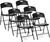 (Black, 6 Pack) Folding Chair, Indoor Outdoor Plastic Commercial Stackable Foldable Guest Chairs for Events Office Wedding Party Picnic Kitchen Dining, 350lb Capacity . (Black, 6 Pack) Folding Chair, Indoor Outdoor Plastic Commercial Stackable Foldable Guest Chairs for Events Office Wedding Party Picnic Kitchen Dining, 350lb Capacity .