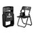 6 Pack Black Plastic Folding Chairs, Lightweight Foldable Chair with 350lbs Capacity, Portable Seat with Sturdy Steel Frame for Indoor & Outdoor Use 6 Pack Black Plastic Folding Chairs, Lightweight Foldable Chair with 350lbs Capacity, Portable Seat with Sturdy Steel Frame for Indoor & Outdoor Use