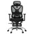 Ergonomic Office Chair High Back Computer Chairs Desk Chair with 2D Lumbar Support/Footrest/3D Headrest/Heavy Duty Metal Base, Comfortable Foam Seat Cushion, ErgoChair Ultra, Black