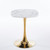 23.6" Round Tulip Dining Table, Mid-Century Tulip Table Kitchen Tulip Dining Table 2 People with MDF Table Top & Metal Base for Office Living Room 23.6" Round Tulip Dining Table, Mid-Century Tulip Table Kitchen Tulip Dining Table 2 People with MDF Table Top & Metal Base for Office Living Room