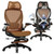 Ergonomic Mesh Office Chair with Footrest, Big and Tall Home Desk Chair with 5D Flip-Up Arms, Adjustable 3D Lumbar Support, Gaming & Executive Computer Chair (Tangerine Burst) Ergonomic Mesh Office Chair with Footrest, Big and Tall Home Desk Chair with 5D Flip-Up Arms, Adjustable 3D Lumbar Support, Gaming & Executive Computer Chair (Tangerine Burst)