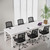 6.5 FT Conference Room Table, 78.74" W x 27.56" D Large Office Conference Table, Modern Seminar Meeting Table Desk for Boardroom, Meeting Room (1, White)