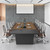 10FT Conference Table for 10 People, Large Rectangular Boardroom Meeting Table with Built-in Power Outlets & USB Ports, 2" Thick Tabletop & Heavy-Duty Base (Walnut & Gray, 118"L x 51"W x 30"H) 10FT Conference Table for 10 People, Large Rectangular Boardroom Meeting Table with Built-in Power Outlets & USB Ports, 2" Thick Tabletop & Heavy-Duty Base (Walnut & Gray, 118"L x 51"W x 30"H)
