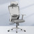 Ergonomic Office Chair, High Back Home Office Desk Chairs with Adjustable Lumbar Support, Armrests,90-130° Tilt Lock, Swivel Computer Gaming Chairs for Adults, OC3 Cloud, Light Gray Ergonomic Office Chair, High Back Home Office Desk Chairs with Adjustable Lumbar Support, Armrests,90-130° Tilt Lock, Swivel Computer Gaming Chairs for Adults, OC3 Cloud, Light Gray
