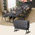2 Pack Folding Conference Tables with Wheels,47.2in Flip Top Modular Conference Table,Mobile Joinable Conference Tables,Stackable Space-Saving Training Table for Office Classroom Seminar(Black2) 2 Pack Folding Conference Tables with Wheels,47.2in Flip Top Modular Conference Table,Mobile Joinable Conference Tables,Stackable Space-Saving Training Table for Office Classroom Seminar(Black2)