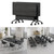 2 Pack Folding Conference Tables with Wheels,61in Flip Top Modular Conference Table,Mobile Joinable Conference Tables,Stackable Space-Saving Training Table for Office Classroom Seminar(Ebony) 2 Pack Folding Conference Tables with Wheels,61in Flip Top Modular Conference Table,Mobile Joinable Conference Tables,Stackable Space-Saving Training Table for Office Classroom Seminar(Ebony)